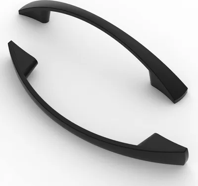 Produktbild von 10 Stück Griffe, 128mm Lochabstand Möbelgriffe Schrankgriffe Küchengriffe Griffe Möbel Schubladengriffe Griffe für Küchenschränke Schränke Möbelgriffe Schubladengriffe Schwarz