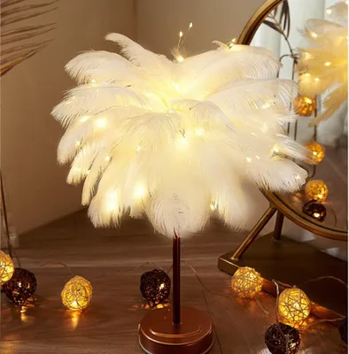 Produktbild von LED Dekolicht LED-Retro-Dekorationslampe, 50cm hoch, Raumdekoration, Weiss