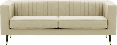 Produktbild von Dreisitzer-Sofa Slender - Creme - Baku 15