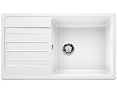 Produktbild von BLANCO LEGRA XL 6 S, SILGRANIT, weiß, ohne Ablauffernbedienung, reversibel, 600 mm Untermaß, Schrankwaschbecken, Rechteckig, Silgranit, Weiß, 1 Becken, Rechteckig