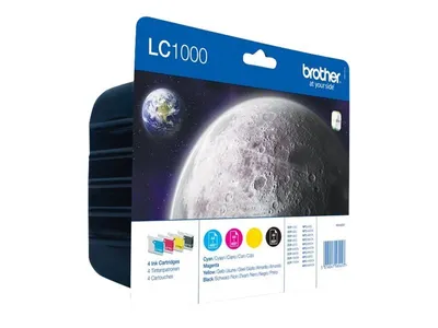 Obrázok produktu pre Multipack atramentových kaziet Brother LC-1000 (1x BK/M/C/Y)
