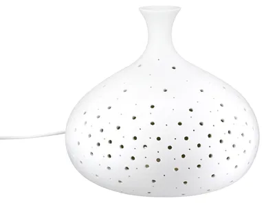 Produktbild von Gilde Tischleuchte, "Galaxy", Porzellan, weiß, VE 1, H. 21 cm, D. 22 cm 57810 4063387578100