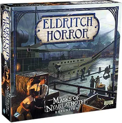 Produktbild von Fantasy Flight Games Las Máscaras De Nyarlathotep Brettspiel Silber  Silber One Size