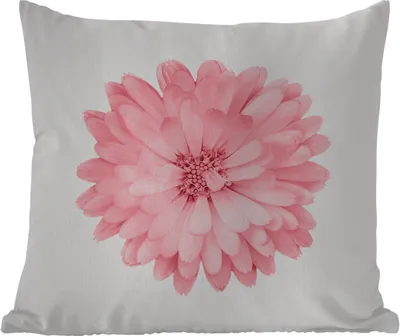 Produktbild von MuchoWow® Outdoor Kissen - Blumen - Rosa - Kamille - 40x40 cm - Wetterfest - Lounge Kissen - Kopfkissen - Interieur - Polster mit Bild