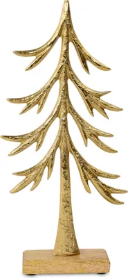 Produktbild von Riffelmacher "Tannenbaum" zum Stellen - 33x5 cm 24766 Aluminium | Gold