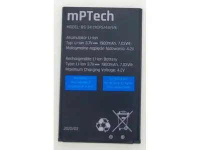 Obrázok produktu pre Bateria bs-34 myphone halo c 1900mah