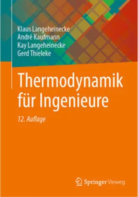 Produktbild von Thermodynamik für Ingenieure