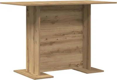 Produktbild von vidaXL Esstisch Artisan-Eiche 110 x 60 x 75 cm Holzwerkstoff