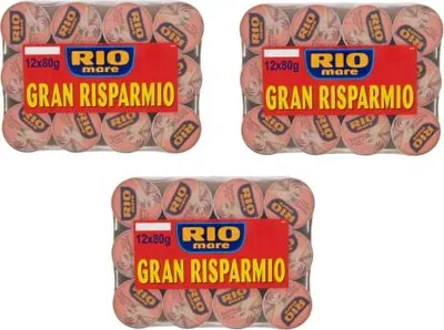 Produktbild von 36x Rio Mare Tonno all'Olio di Oliva Thunfisch in Olivenöl 80g