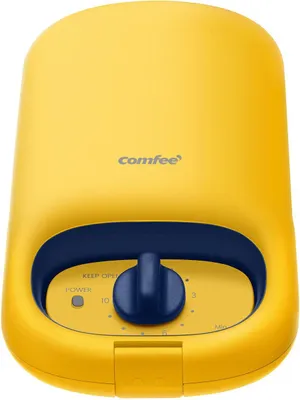 Immagine prodotto di Comfeè MC-JK1312P201 piastra per waffle 1 waffle 950 W Blu, Giallo