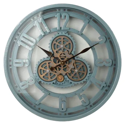 Produktbild von Wanduhr Metall MONDEX Ramsey 50x50x6,5 cm Mehrfarbig 1 Stück