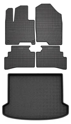 Obrázok produktu pre Gumové autokoberce SolidPRO + vaňa kufra pre: Kia Sportage V 2021- 5 ks