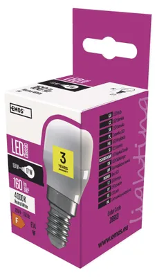 LED žárovka do ledničky Classic ST26 / E14 / 1,8 W (17 W) / 160 lm / neutrální bílá