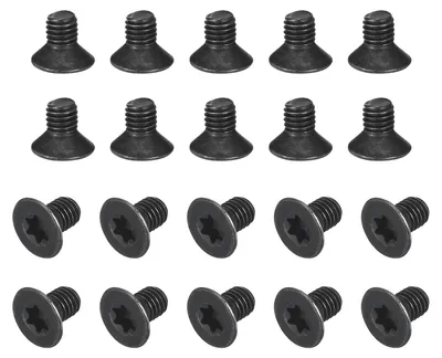 Productafbeelding van Set van 30 M5-0,8x8mm Torx houtschroeven met verzonken kop