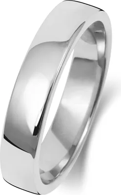 Produktbild von Platin 950 4mm Soft Court Form Herren/Damen - Trauring/Ehering/Hochzeitsring, 58 (18.5); TRS18948PT950RSQ