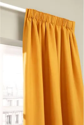 Produktbild von MOONDREAM ThermActiv® Thermovorhang | Patentierte Technologie | Faltenband | Gelb MC215 | 130B x 250H cm