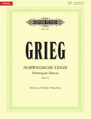 Produktbild von Norwegische Tänze op.35, Klavier 4-händig