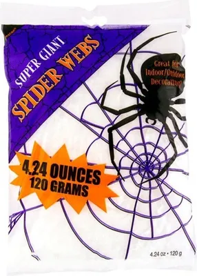 Produktbild von Spinnennetz Halloweendeko 120g
