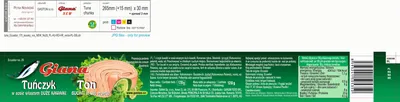 Zdjęcie produktu dla Giana Tuńczyk kawałki w sosie własnym duże kawałki 170g