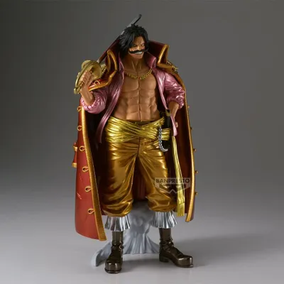 Produktbild von One Piece Gold D. Roger Metallic-Figur, 30 cm, Sammlerstück