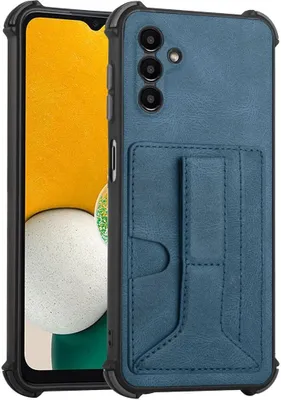 Produktbild von König Design Hülle kompatibel mit Samsung Galaxy A13 5G Kunststoff Soft Handyhülle - Handy Case Blau