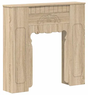Obrázok produktu pre Obloženie krbu, dekor Sonoma, 93 x 20 x 89 cm, drevovláknitá doska