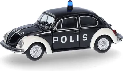 Immagine prodotto di VOLKSWAGEN Kever 1303 Polizia, HER097390, scala 1/87, HERPA