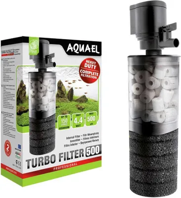 Image de Filtre intérieur d'aquarium AQUAEL Turbo 500