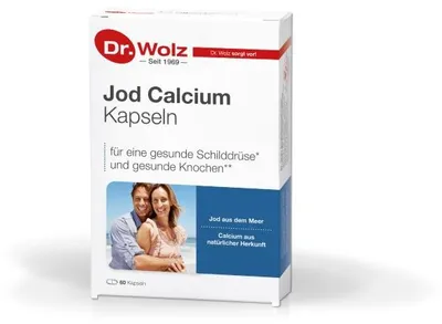 Produktbild von Dr. Wolz Jod-Calcium-Kapseln, 60 St. Kapseln