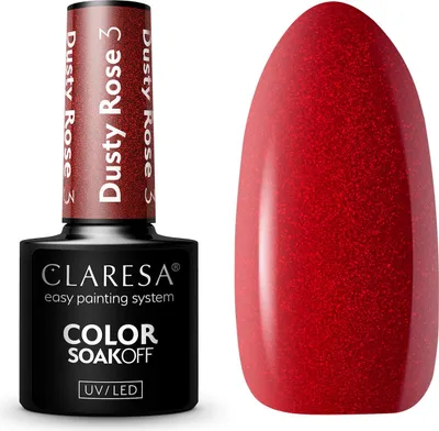 Produktbild von CLARESA DUSTY ROSE Hybrid-Nagellack - 3,5 g
