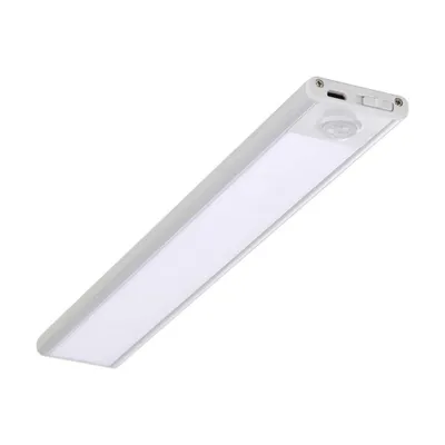 Zdjęcie produktu dla Oprawa podszafkowa V-TAC 1,5W LED Srebrna Czujnik Ruchu Ładowanie USB 30cm VT-8141 ciepła 110lm