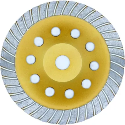 Image de Meule boisseau turbo diamantée pour béton, 180 mm, pierre