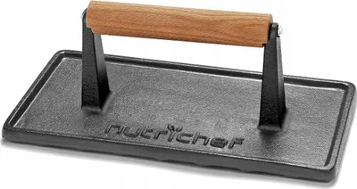 Produktbild von Gusseiserne Grillpresse Für Burger Heavy Duty