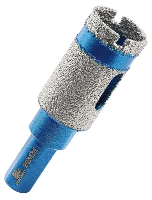 Produktbild von Trockenbohrer Fliesenbohrer 20mm für Keramik, Granit, Marmor