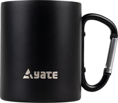 Produktbild von YATE Isolierbecher mit Karabiner 0,3 l Edelstahl - Schwarz
