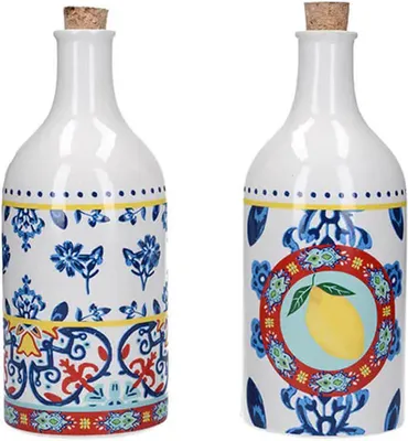 Produktbild von KitchenCraft World of Flavours - Set de Essig und Flasche de Öl, mehrfarbig, 500 ml
