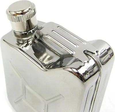 Immagine prodotto di Bottiglia tascabile, "Canister", acciaio inossidabile, 5 OZ, 148 ml