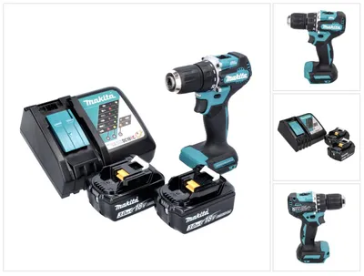 Obrázok produktu pre Akumulátorový vŕtací skrutkovač Makita DDF 487 RF 18 V 40 Nm + 2x akumulátor 3,0 Ah + nabíjačka