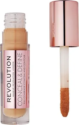 Produktbild von Makeup Revolution, Conceal & Define, Corrective, Liquid Concealer, C 12, 4 g