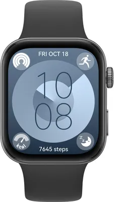 Produktbild von Huawei Watch Fit 3 Solo-B09S Smartwatch Schwarz, TruSeen 5.5