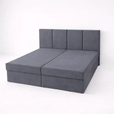 Zdjęcie produktu dla Łóżko kontynentalne DREAM1 – komfort klasy premium dla Twojej sypialni lub hotelu - materiał Manila/Monolith/Riviera - 180x200cm