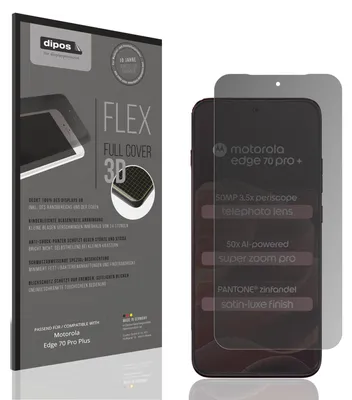Immagine prodotto di Pellicola protettiva Privacy per Motorola Edge 70 Pro Plus Protezione Antiurto Anti-Shock
