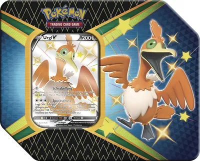 Produktbild von Pokemon Sammelkarten SWSH 4.5 Tin Box 'Glänzendes Schicksal', Charakter :Urgl-V