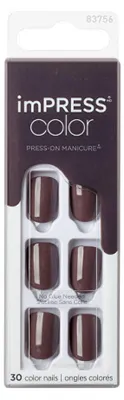 Produktbild von KISS Impress Color Grey Press-On Nails