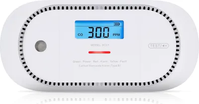 Produktbild von X-Sense XC01 Kohlenmonoxiddetektor - 10-Jahres-Batterie - 10-Jahres-Figaro®-Sensor - LCD-Display - Entspricht der europäischen Norm - CO-melder