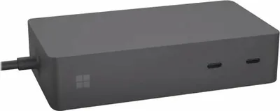 Produktbild von Microsoft Surface Dock 2 - Dockingstation - Surface Connect - 2 x USB-C - 1GbE - 199 Watt - für Surface Go, Go 2, Pro (Mitte 2017)
