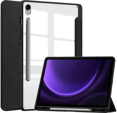 Produktbild von imoshion Trifold Hardcase Klapphülle Samsung Galaxy Tab S9 11.0 Zoll / Tab S10 FE / S9 FE 10.9 Zoll - Schwarz