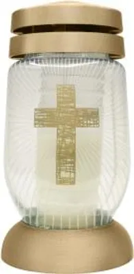 Zdjęcie produktu dla Lampion 3 S 04 (6) Krzyz ** Bolsius