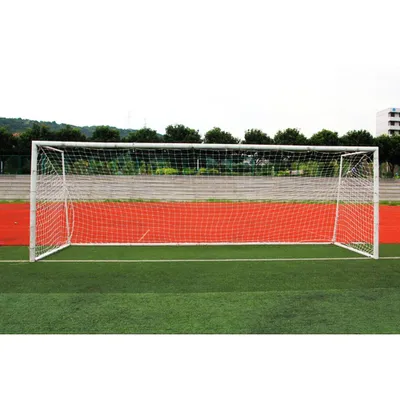 Immagine prodotto di Rete da calcio, rete standard 7,3x2,4 m, rete di ricambio per porte da calcio a 11, rete professionale per tappetini