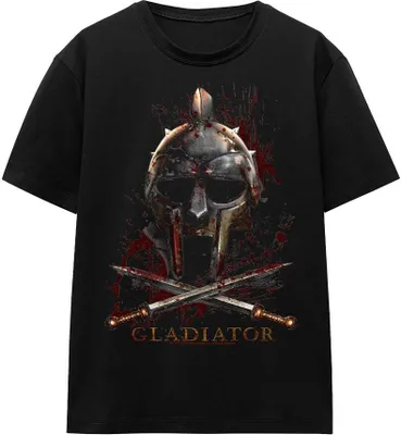 Obrázek produktu pro Gladiator - Tričko pánské/dámské uni TV15706 (S) (Černá)